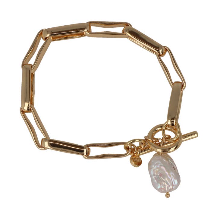 Bracelet de perles divines - Or, fait main pour la vente par OTAZU