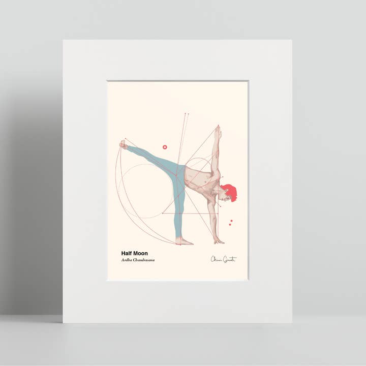 Addvent - Wholesale Art Print - Yoga Positions / Small Art Prints24