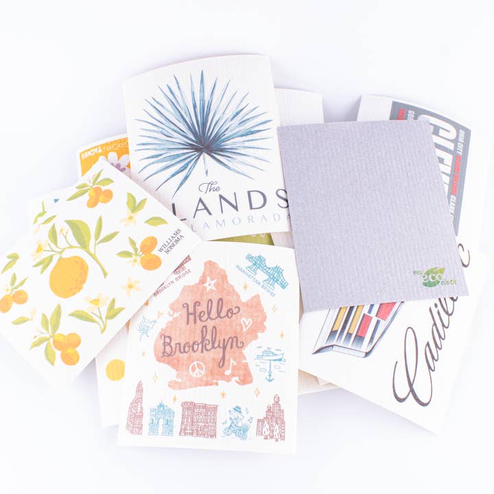 SWEDEdishcloths – toalha de cozinha por atacado – Panos de Pratos Suecos Impressos Personalizados - PEDIDO ANTES DE ENCOMENDAR3