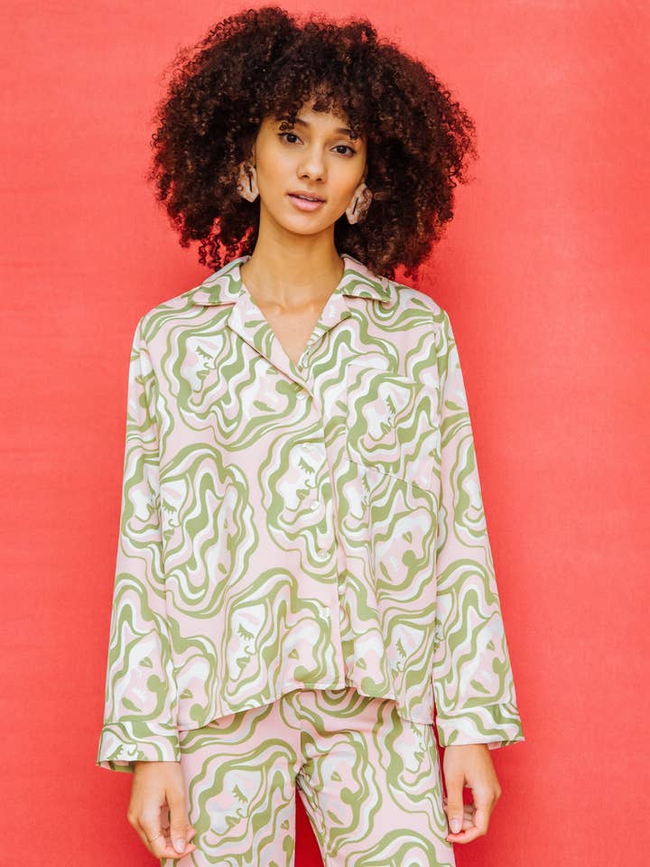 Reflektera Baggy Knappen Upp för wholesale av Dazey L.A.