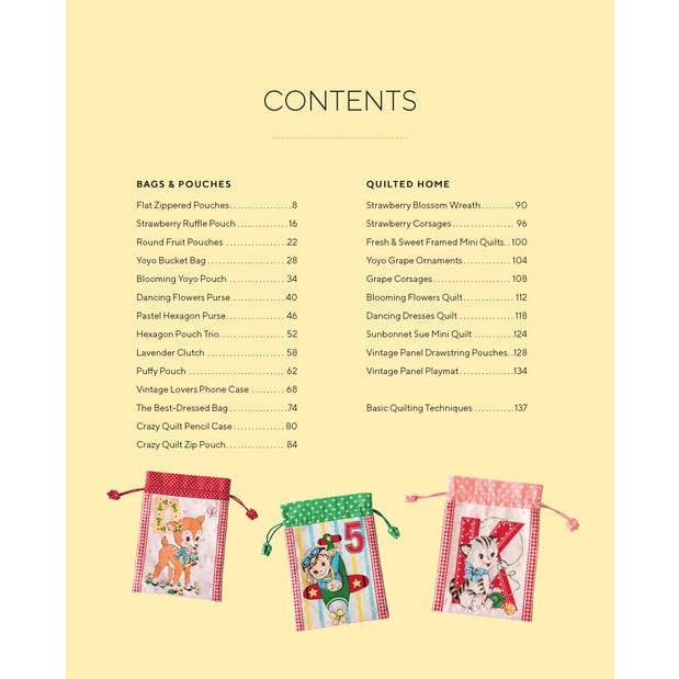 Zakka Workshop - Wholesale Book - Adult - Sew Cute Quilts & Gifts