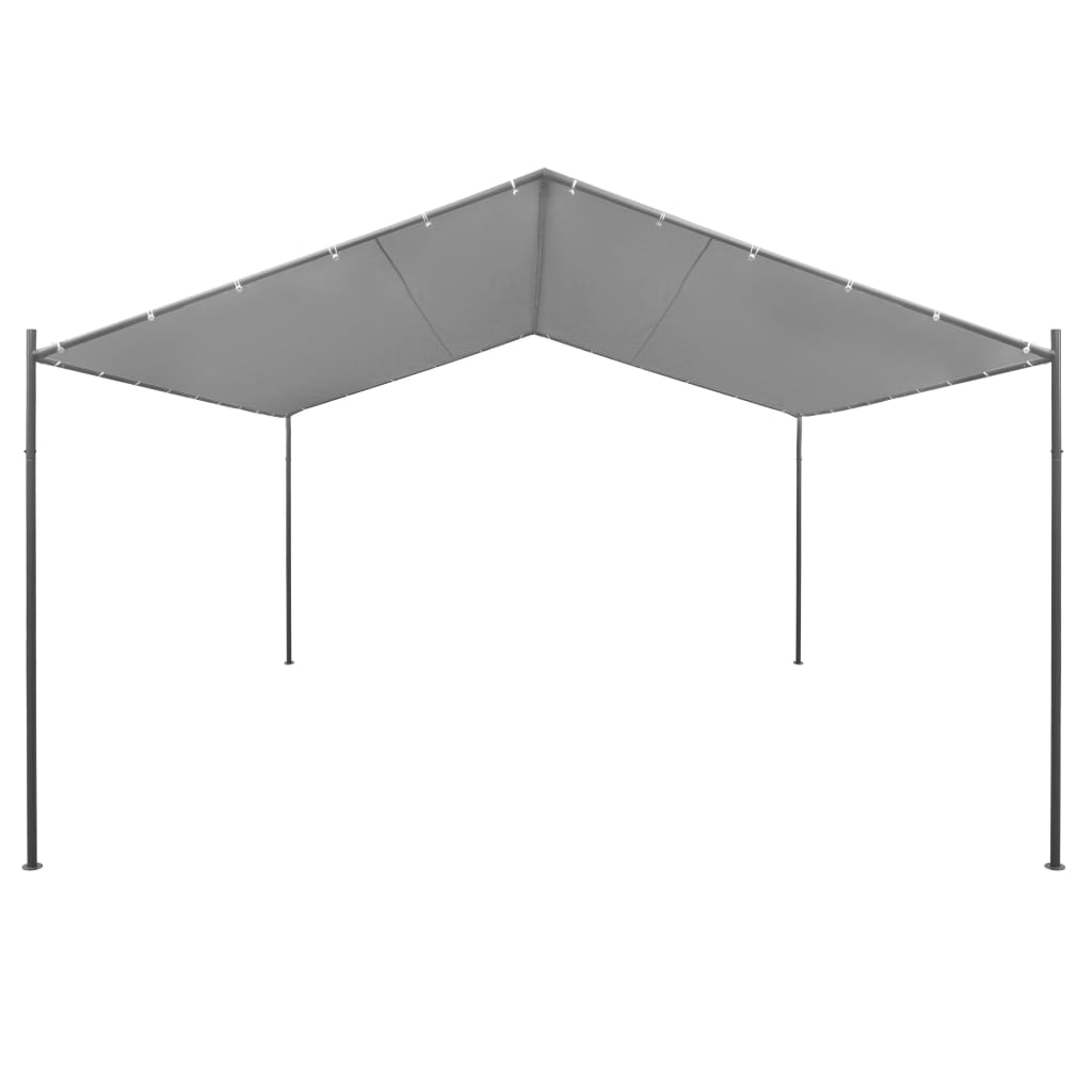 Greenwestons - Wholesale Outdoor Ornament/Decor - Green's Garden Gazebo Steel 157.5"x157.5"x102.4" Anthracite1