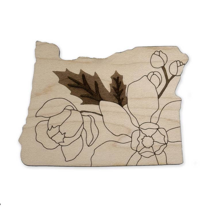 Oregon State Wildflower Magnet | Nature + Outdoors + Plants for wholesale by Bloom & Wander