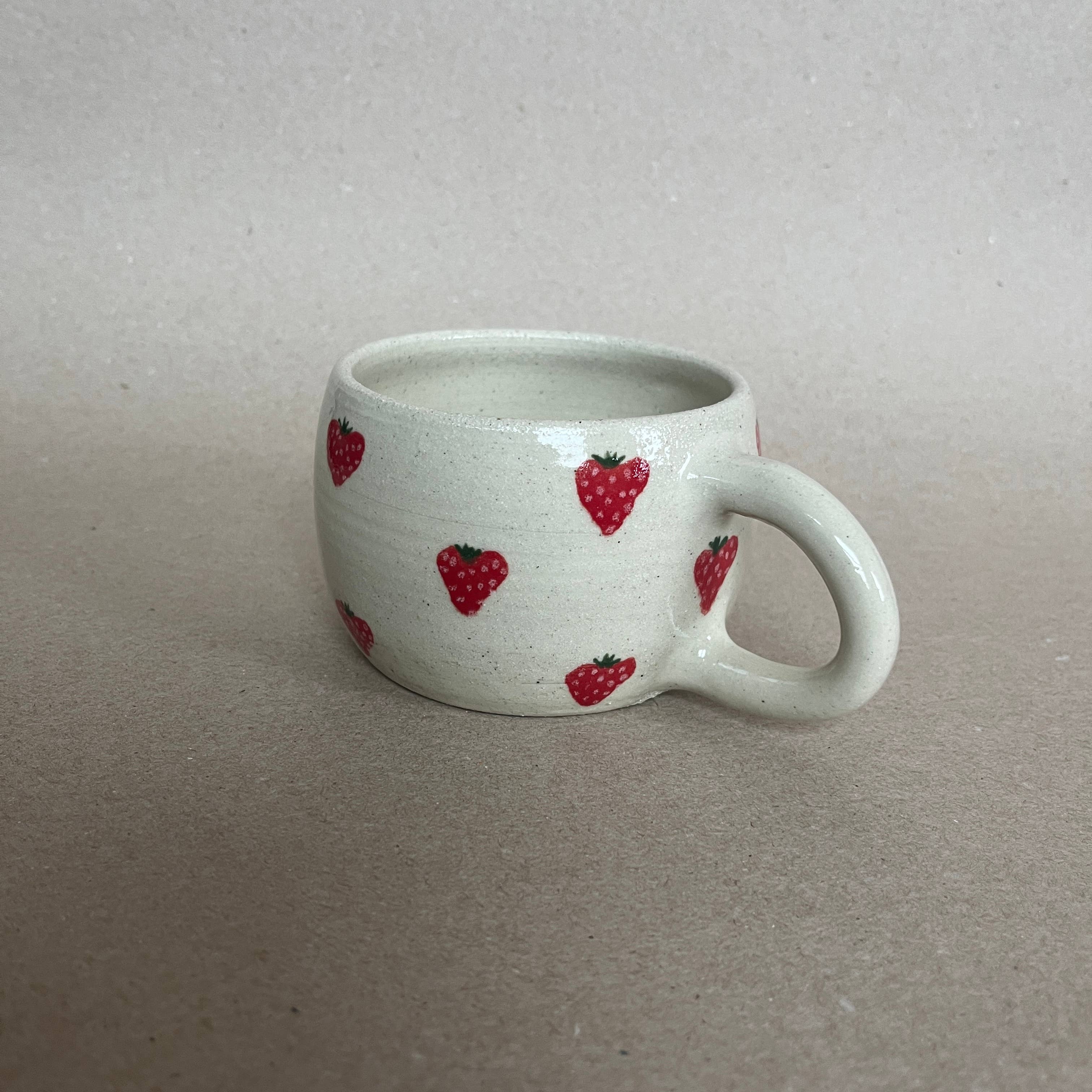 Ninth House Goods - Wholesale Coffee Mug - Strawberry Mug2