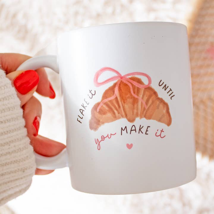 Flake It Until You Make It Mug for wholesale by TreatBox
