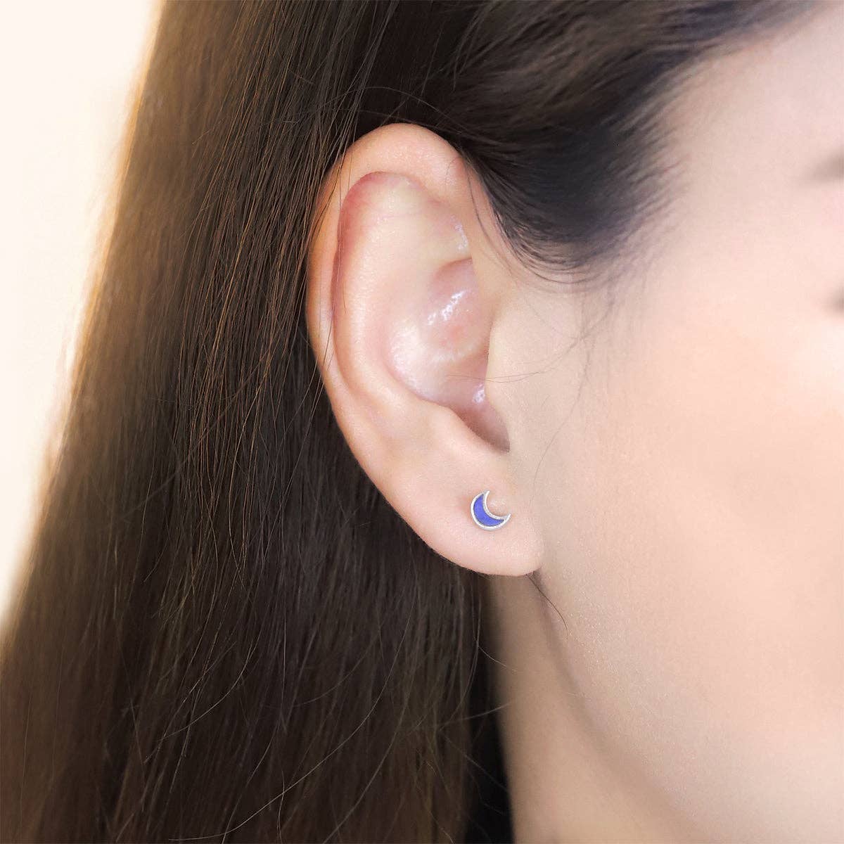 Boma Jewelry - Wholesale Stud/Post Earrings - Belle Crescent Studs (EA 1195)6