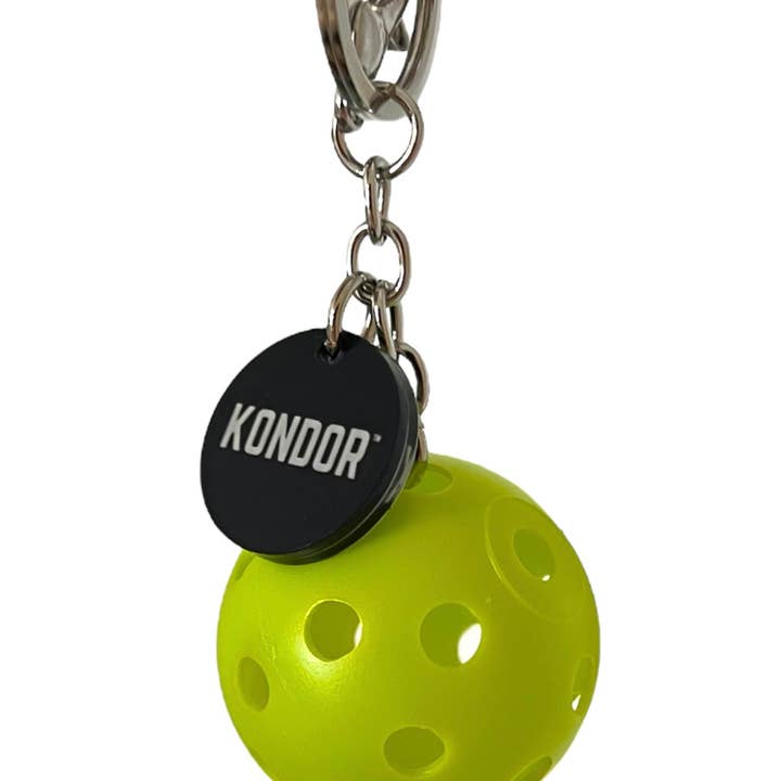 KONDOR Mini Pro kugle nøglering for engroshandel hos KONDOR Pickleball