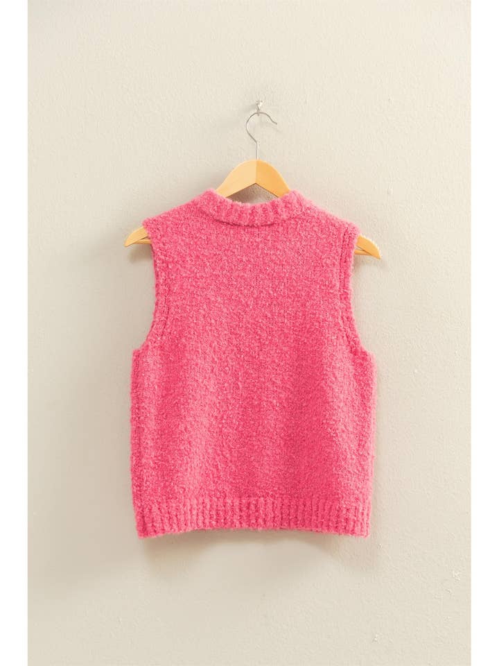 HYFVE - Wholesale Sweater Vest - Women's - Crew Neck Sleeveless Sweater17