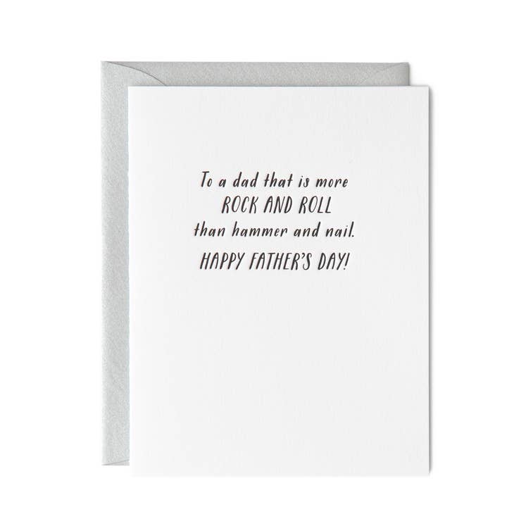 Rock and Roll Dad-Father's Day for wholesale by Paper Epiphanies