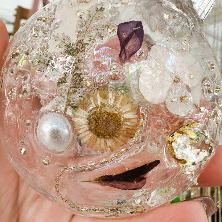 AlwaysJean - Wholesale Ornament - Pressed flower ornaments 7