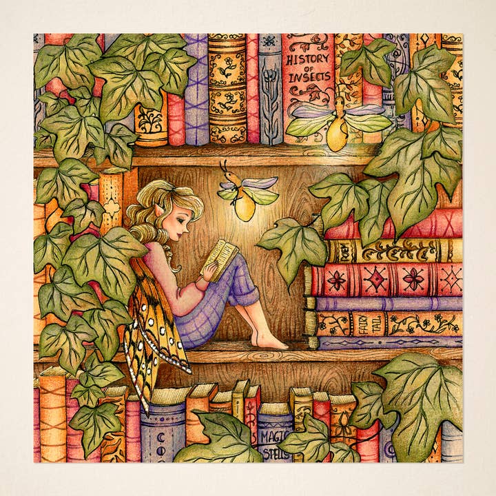 Libro de cuentos de hadas de la hada para venta al por mayor de Xenia's Sketchbook Pages