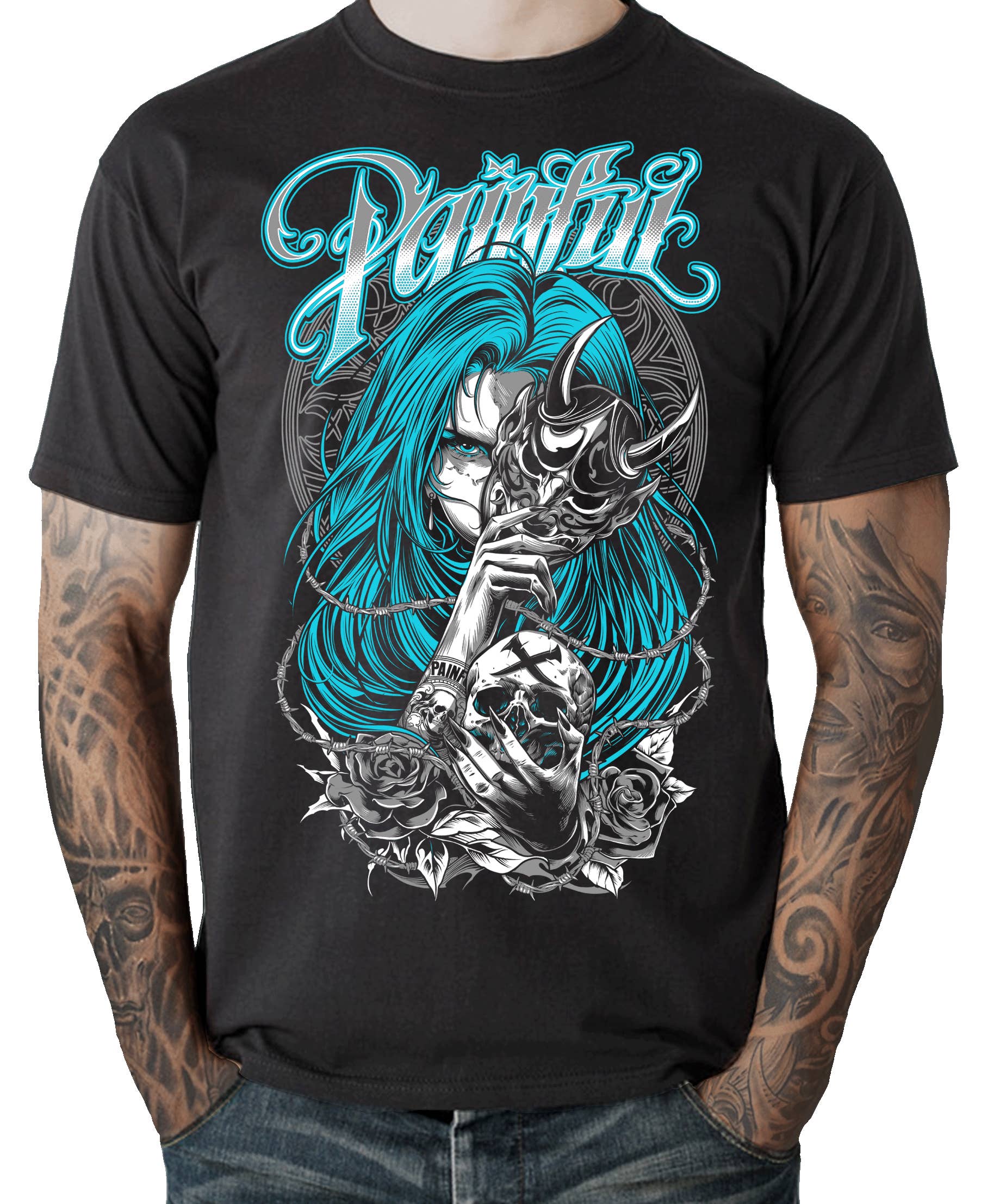Painful Clothing - Wholesale Screen Printed T-Shirt - Men's - Tiyomi T-shirt