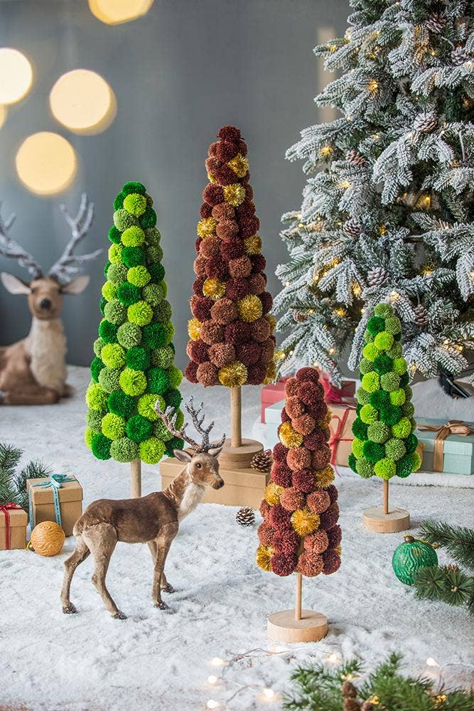 A&B Home Group Inc. - Wholesale Christmas Decoration - 8.7x8.7x31.5" Tree Table Decor - Green7