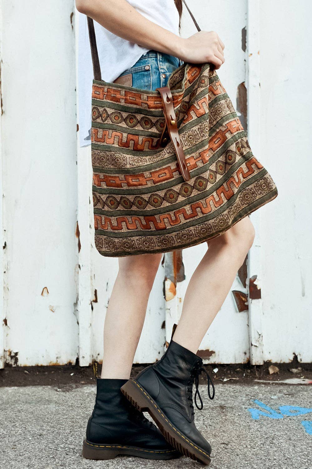 Multi Turquoise Montego Woven Shoulder Bag for wholesale on Faire2