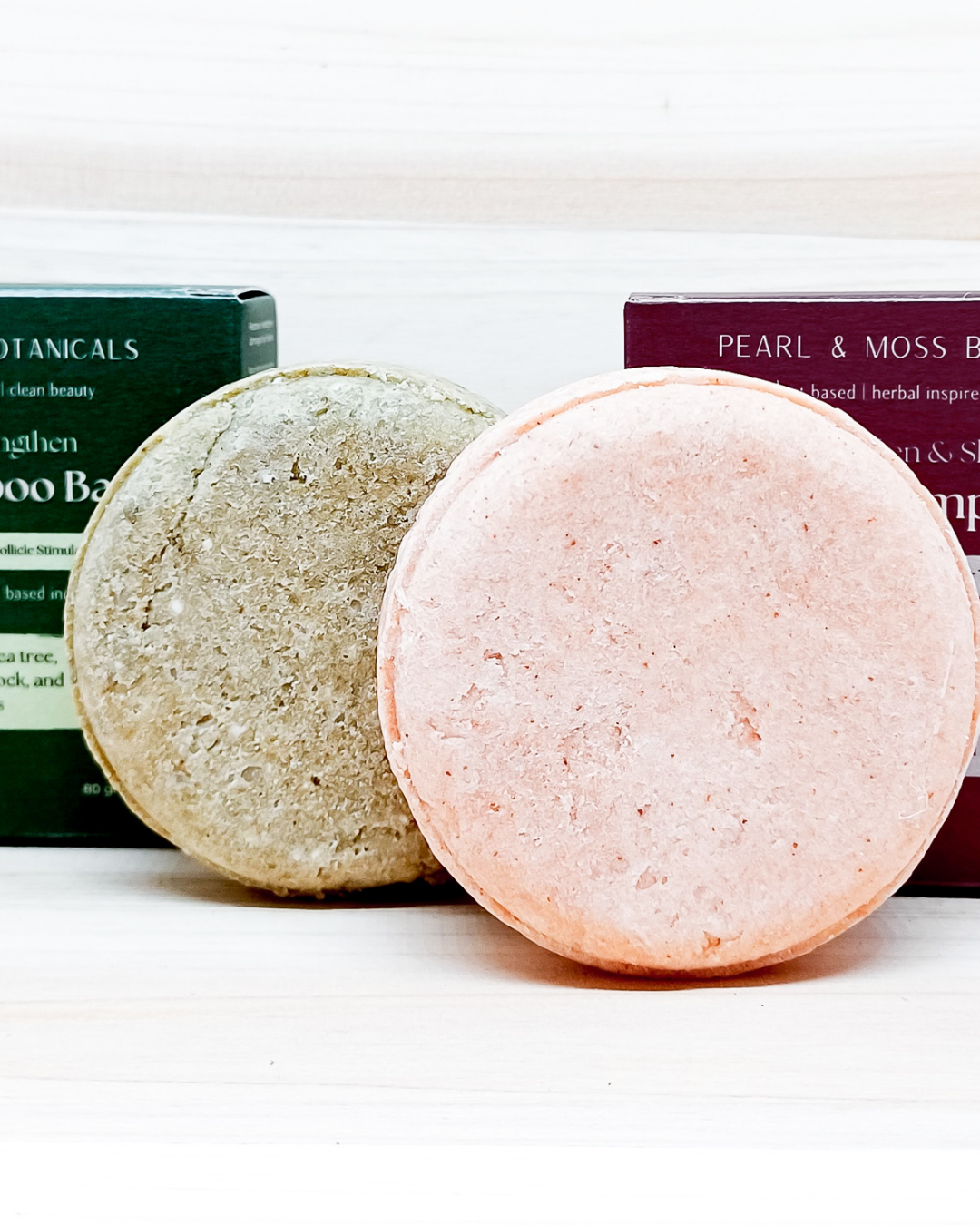 Pearl & Moss Botanicals Inc. - Wholesale Shampoo Puck/Solid Shampoo - Solid Shampoo Bar - Earthling: Restore & Strengthen (Copy)9