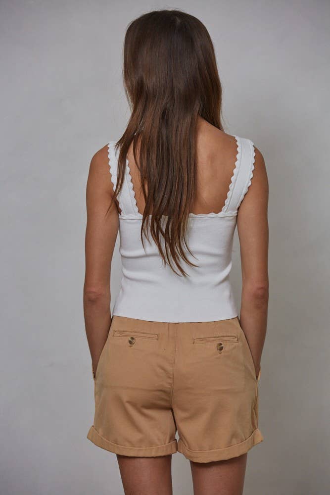 By Together - Wholesale Tank Top - Women's - W2083 | Knit Sweater Scoop Neck Sleeveless Tank Top2