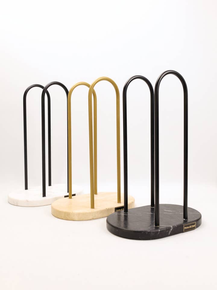 KAWELE Towel Holder for wholesale by PIETRA DI CASA