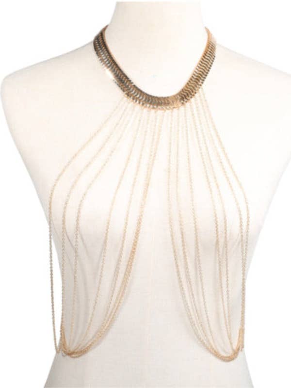 La Belle Fantastique Bralette kroppskedja, kroppssmycken, laye för wholesale av La Belle Fantastique