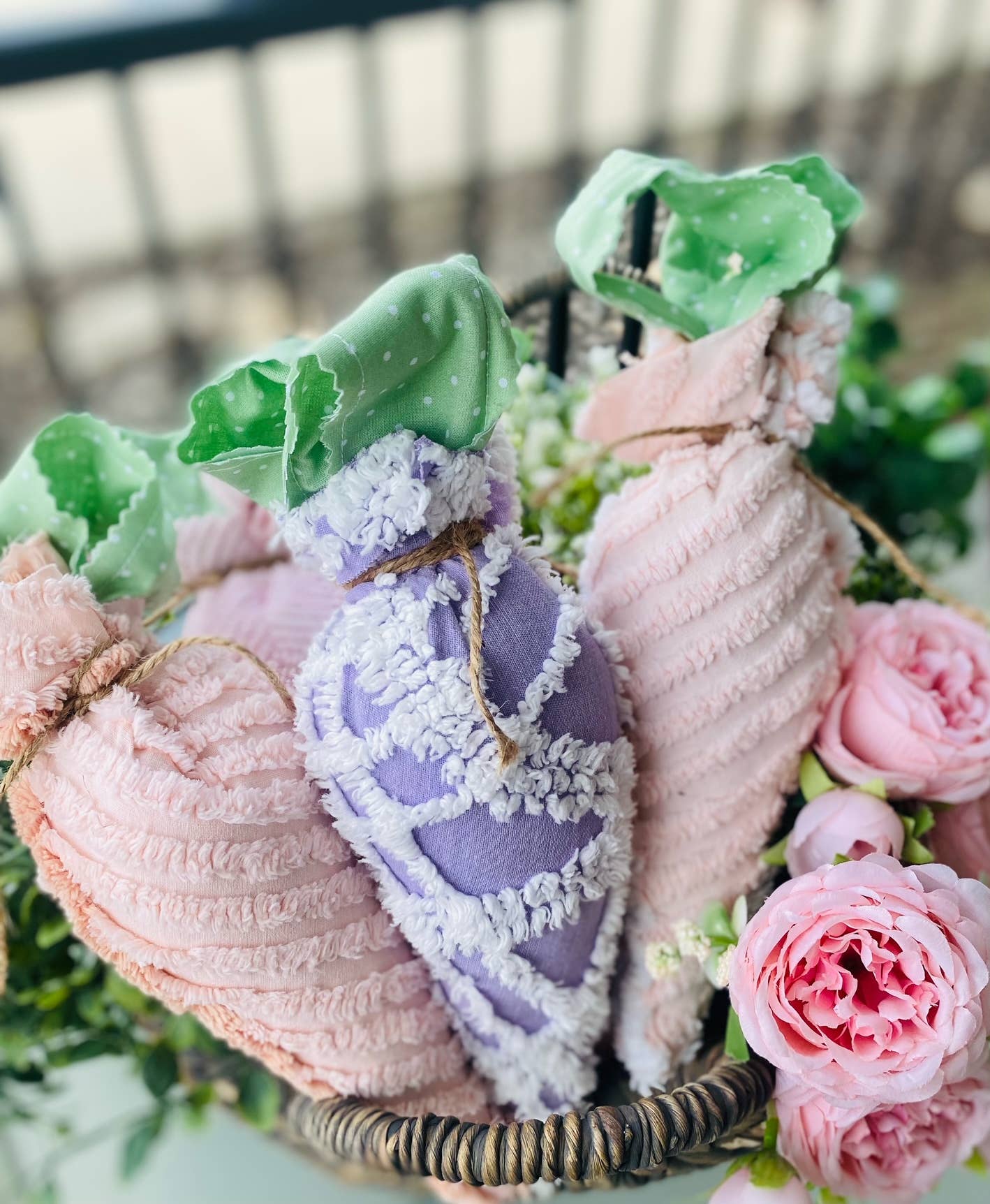 A Gnome on the Roam - Wholesale Ornament - Handmade Large Fabric Carrots - 10 Inch Decorative7