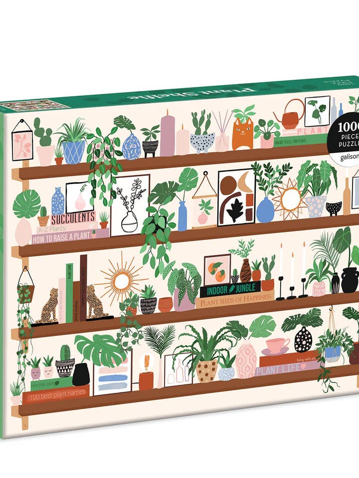 Plant Shelfie 1000 Piece Puzzle for wholesale by Chronicle Books