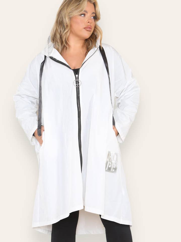 Miss Bold - Wholesale Raincoat - Women's - Oversized Hooded Rain Mac61