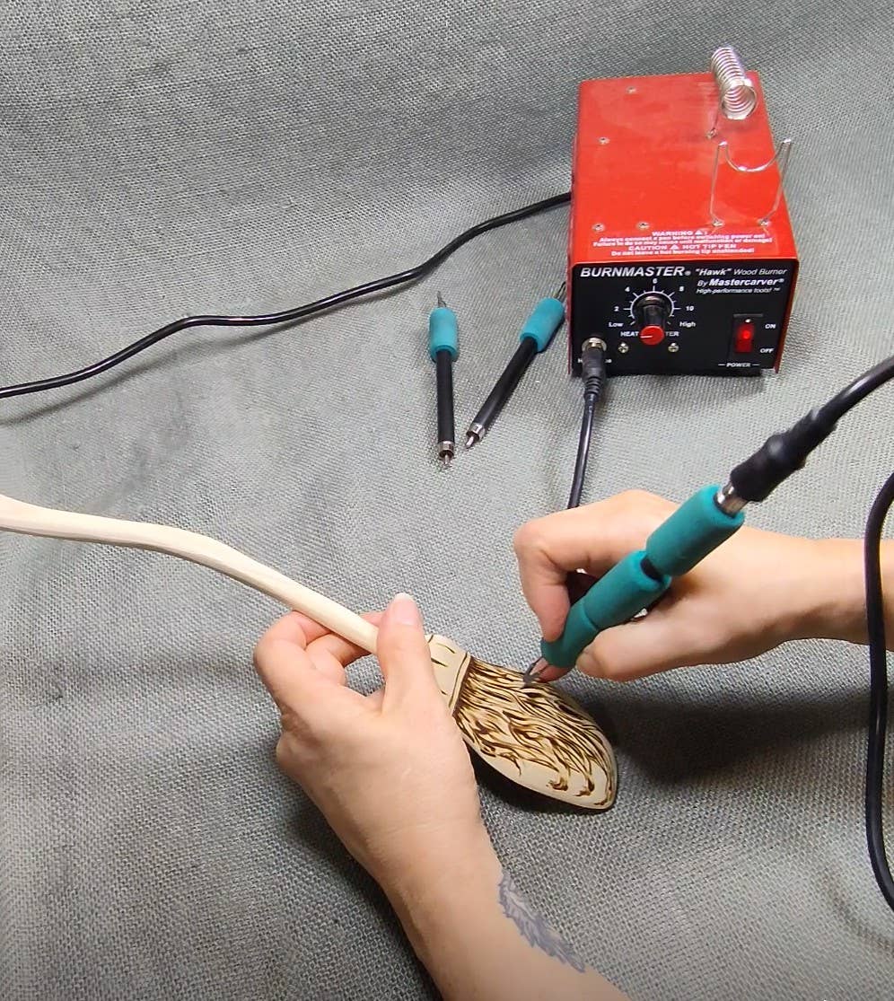 Chaos Woods - Wholesale Kitchen Spoon - Witch Broom Spoon - Hand carved Mahogany wood for cooking14