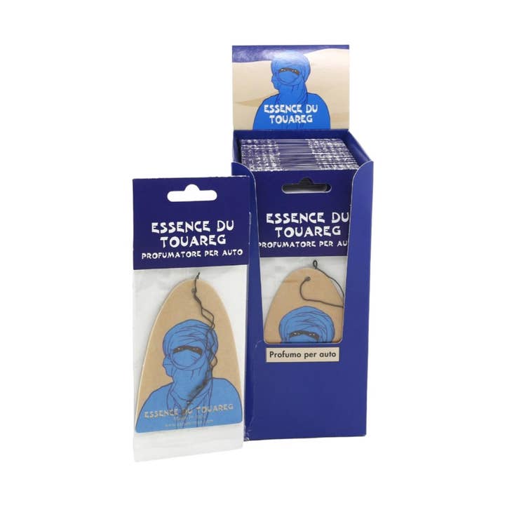 Utställare 30 Bilparfymer Eritrea Touareg Blå G28 för wholesale av pirotta srl