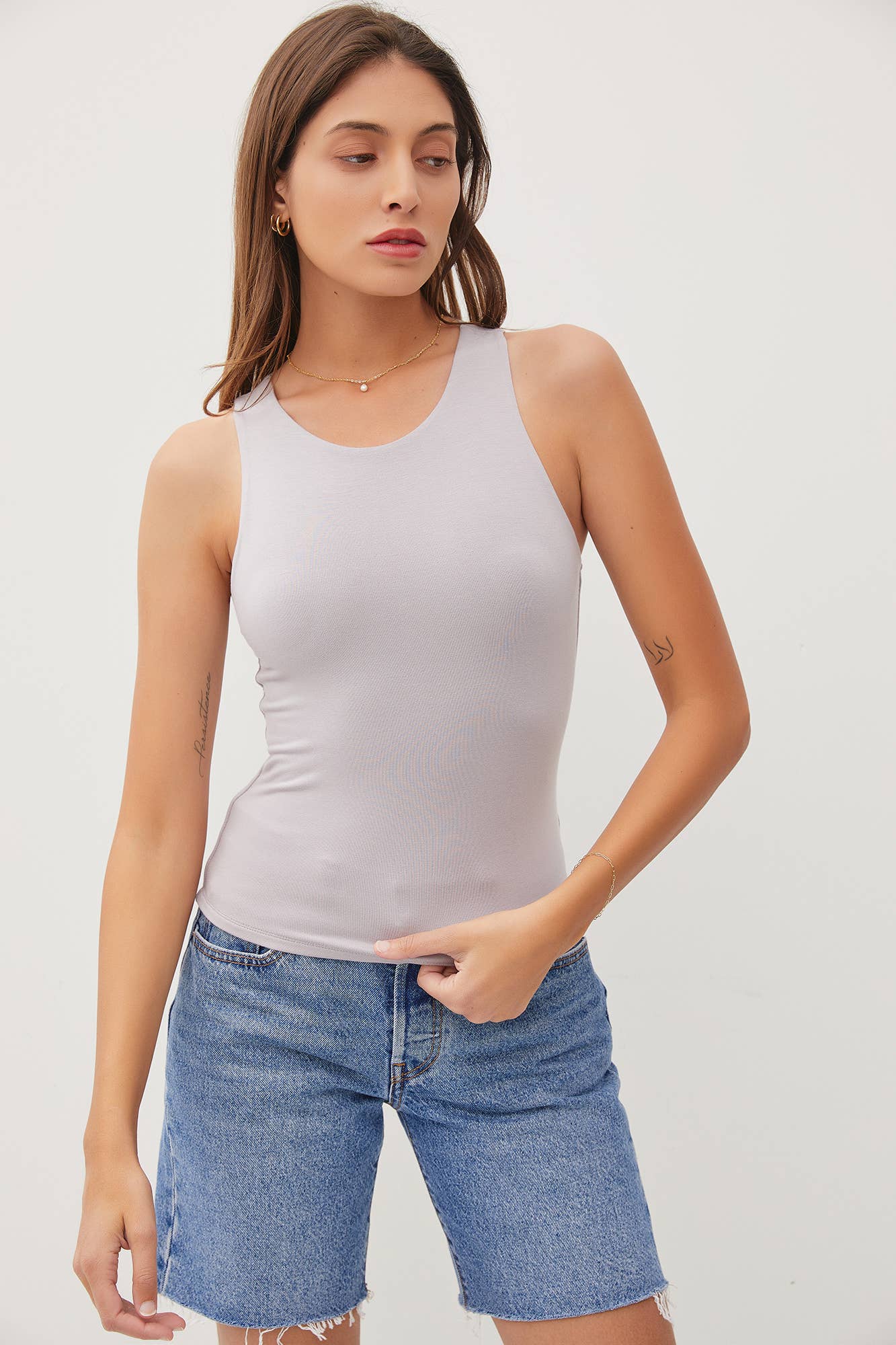 Be Cool - Wholesale Tank Top - Women's - NEW COLOR [SOFT CORE] BASIC ROUND NECK TANK 22