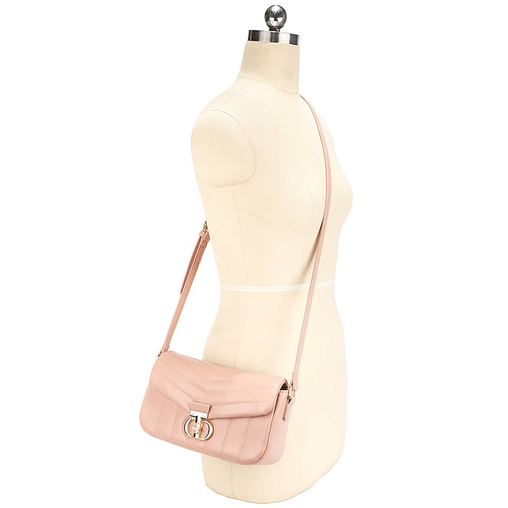 JOIA ACCESSORIES - Wholesale Crossbodytas - Dames - 2-IN-1 GEKWILTE ONTWERP CROSSBODY MET PORTEMONNEESET, ZS 207097
