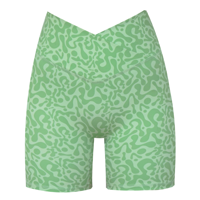 Salt and Ripple - Wholesale Athletic Shorts - Women's - KARMA CROSS OVER 6" BIKE SHORTS0