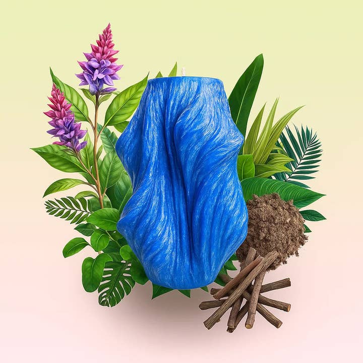 Vela de Velo, Océano Profundo, Pachulí (Pequeña) para venta al por mayor de VOSK