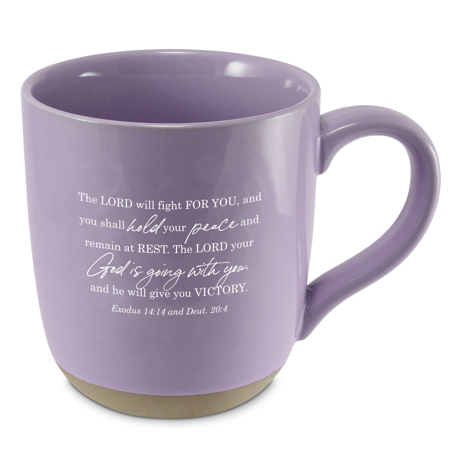 Magnolia – Großhandel Kaffeebecher – LCP Tasse Gib Deine Kämpfe an Gott Lila1