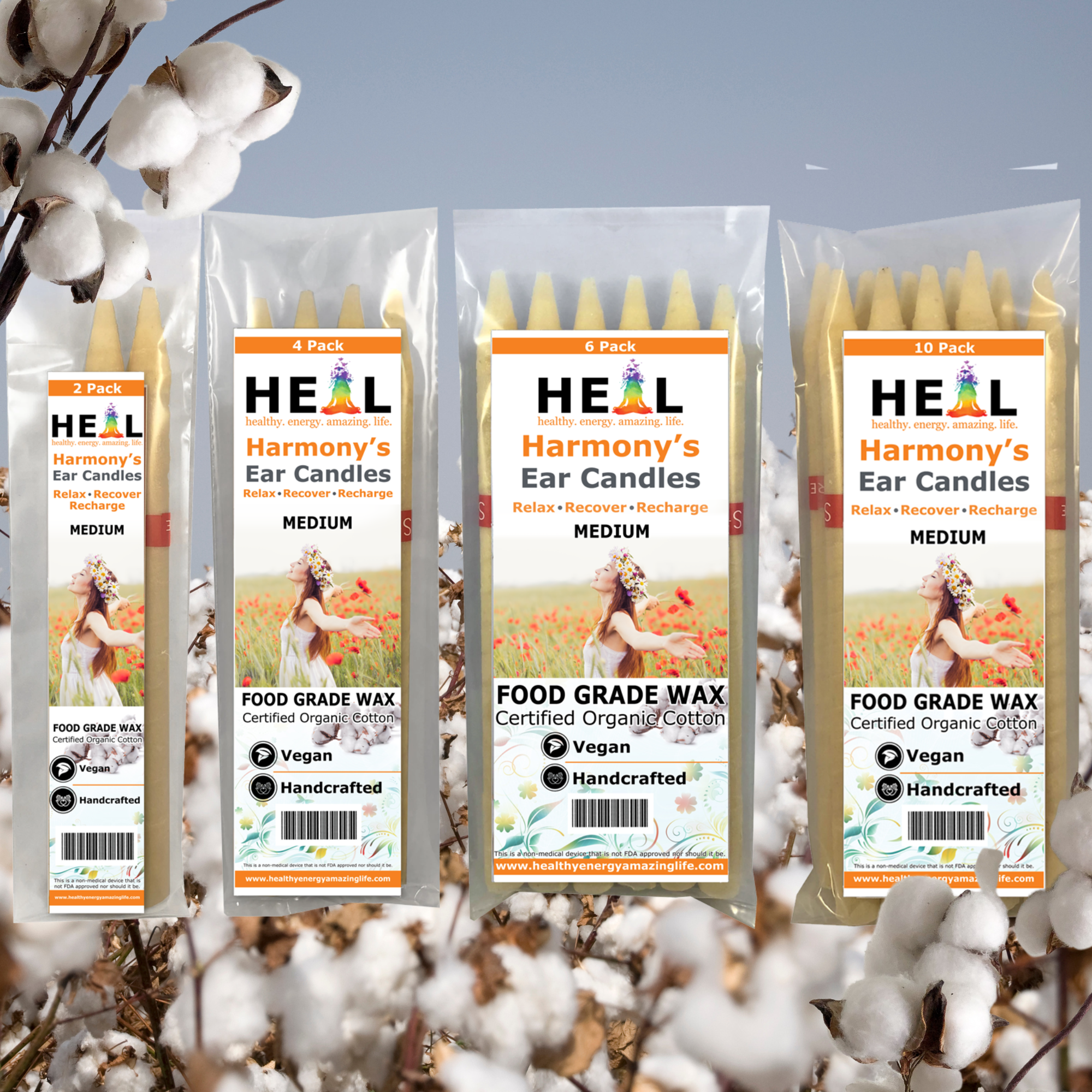 Wholesale Medium Ear Candles by Doc Harmony for your store Faire