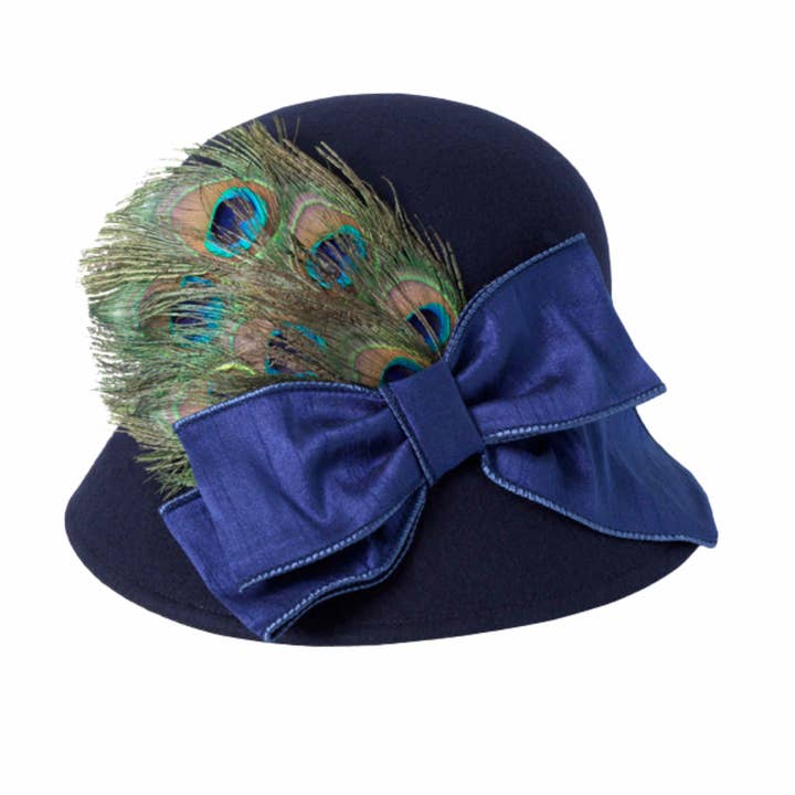 Toucan Hats/Carole Amper Inc. - Wholesale Cloche Hat - Women's - Peacock Cloche2