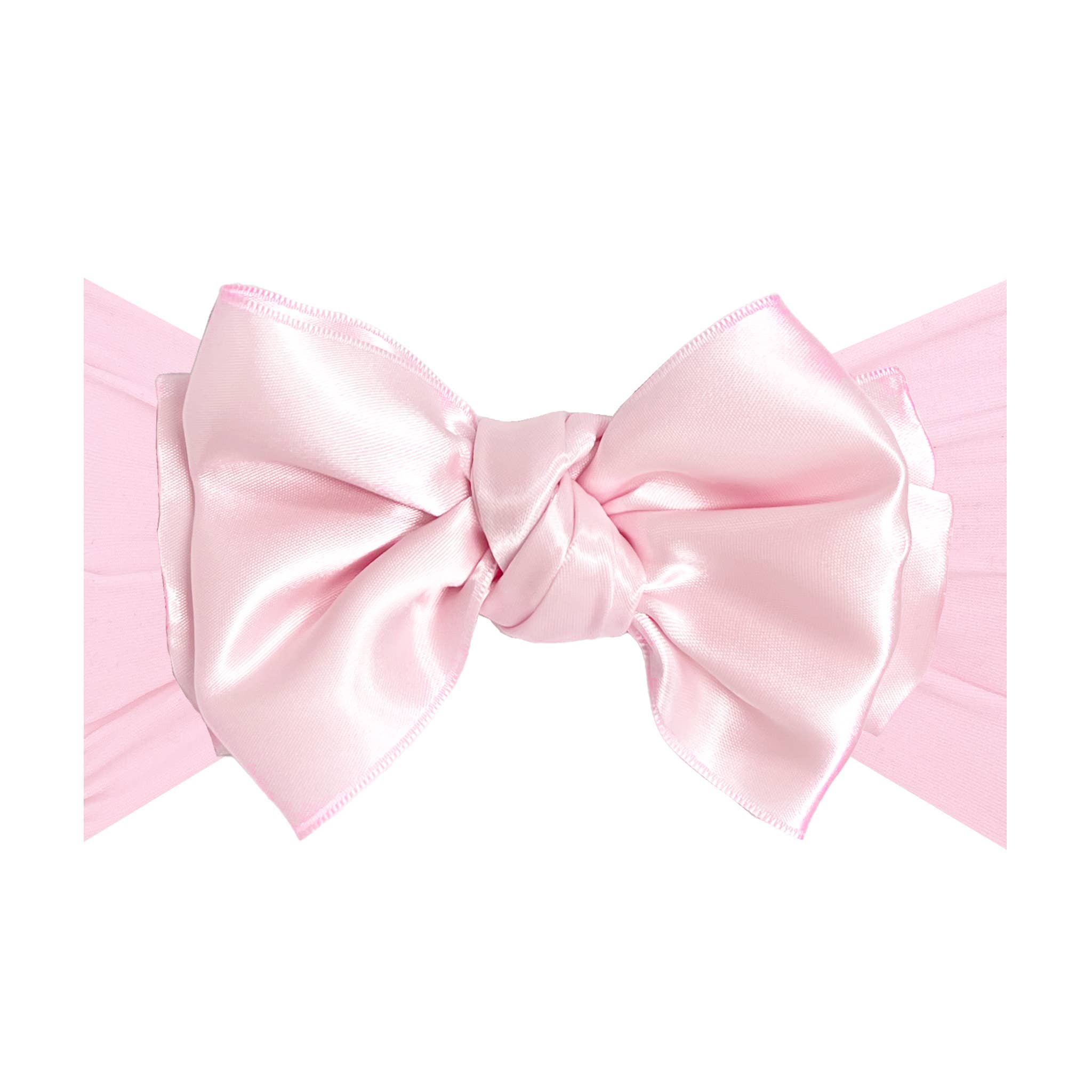 Baby Bling Bows - Vente Nœud pour cheveux – bébé - Bandeau Baby Bling® Satin FAB® en nylon doux avec nœud en satin1