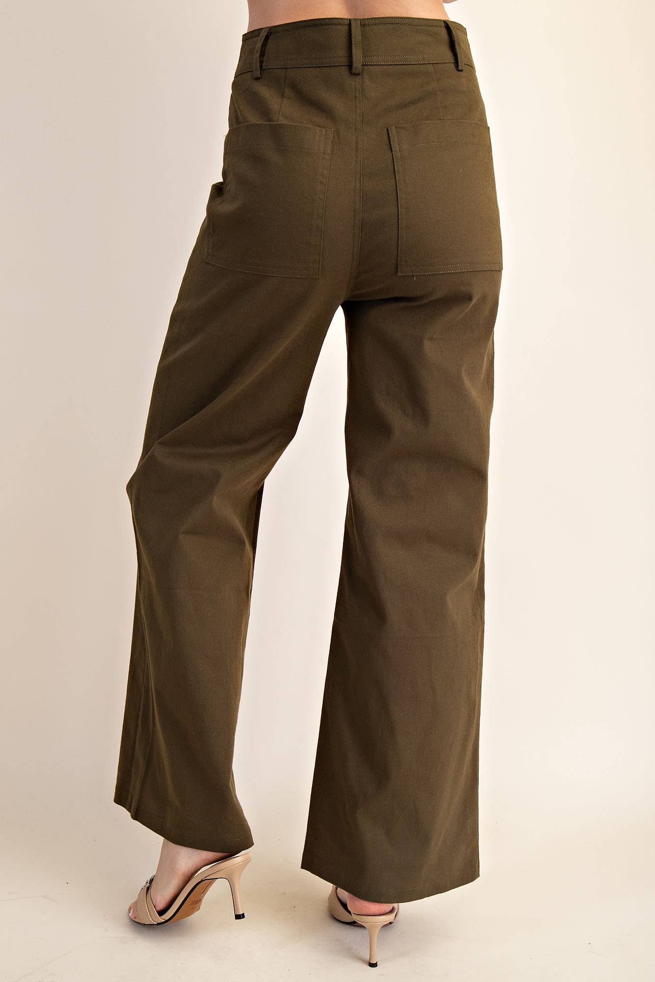 Glam - Wholesale Pants - Women's - High-Waist Straight Pants14