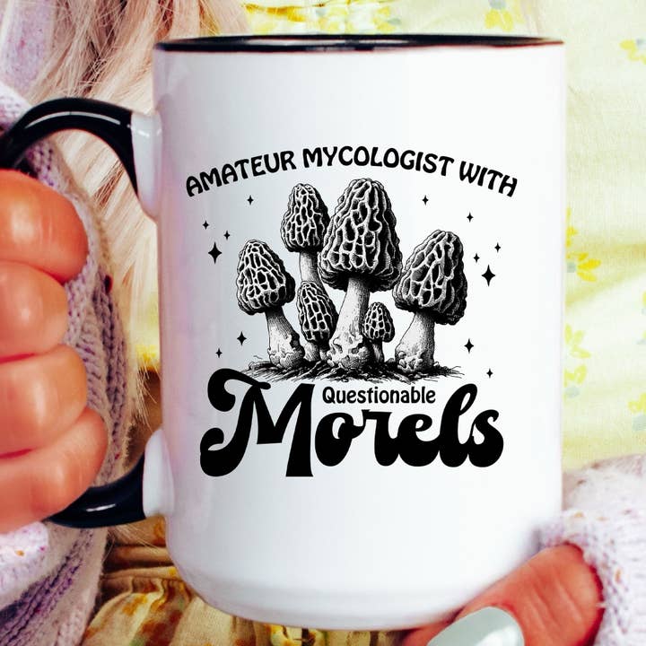 Funny Mycologist Coffee Mug For Mushroom Lover for wholesale by Mystic Blvd