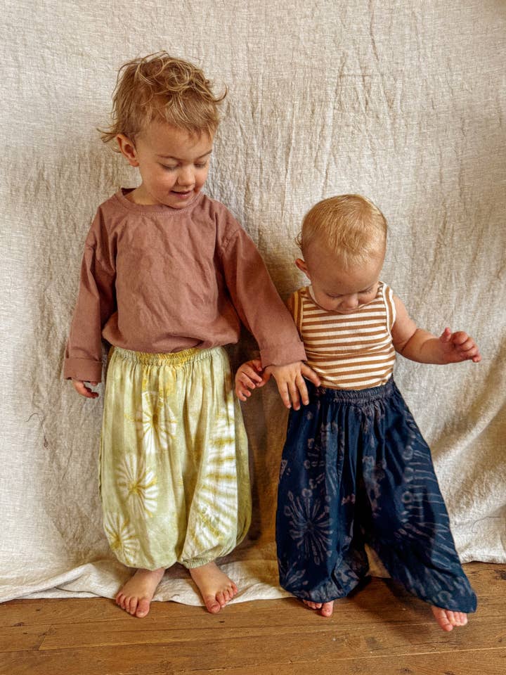 Gardenbelle Shop – Großhandel Hose – Kinder – Baby Youth Kids Hippie Boho Batikhose, Kinderhose