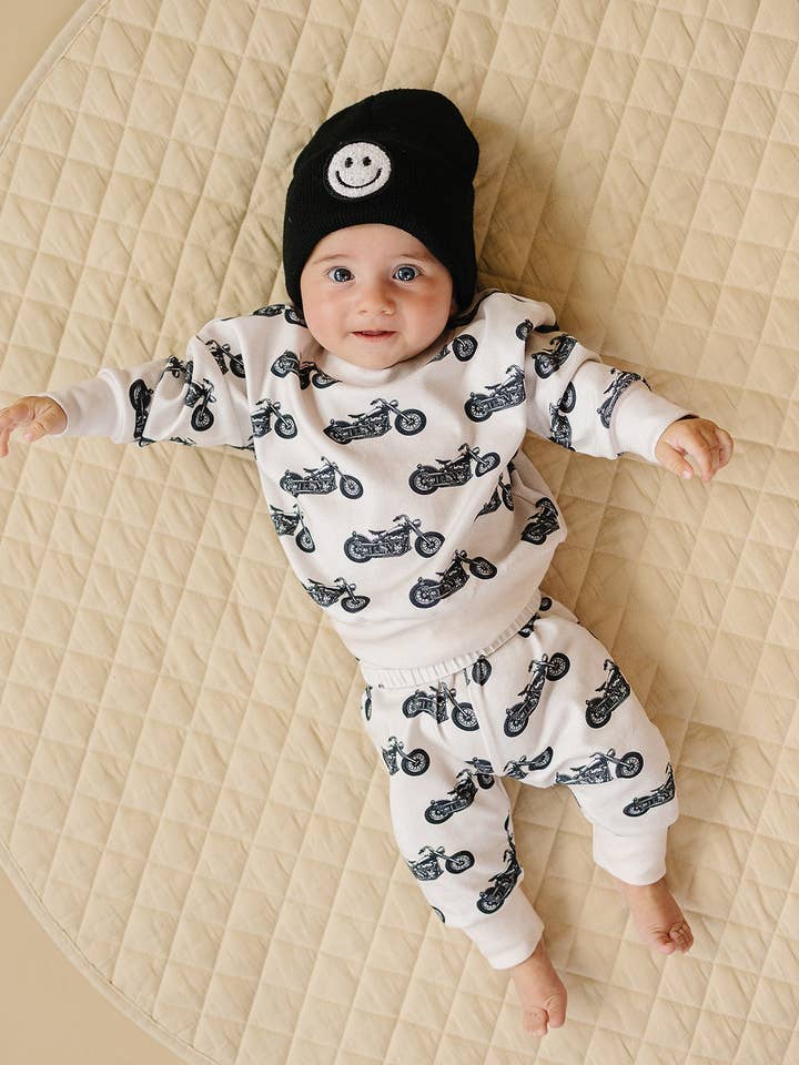 Jogger Set | Born to Ride for wholesale by Lucky Panda Kids