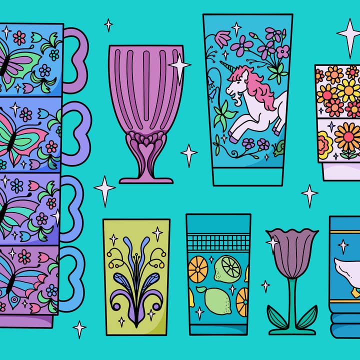 Galaxy Brain Design - Wholesale Calendar - 2026 Thrifted Calendar3