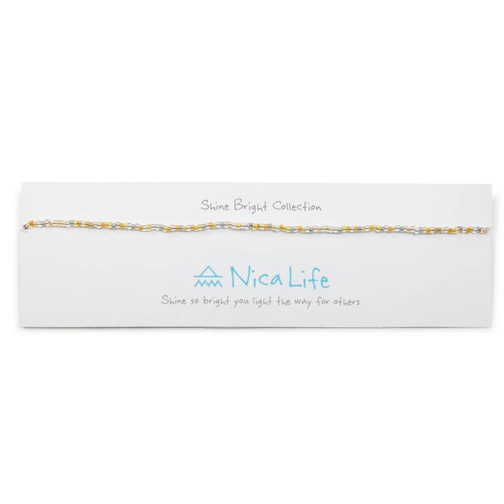 Nica Life - Wholesale Choker/Collar - Seed Bead Chokers- Holiday Sparkle Colors5