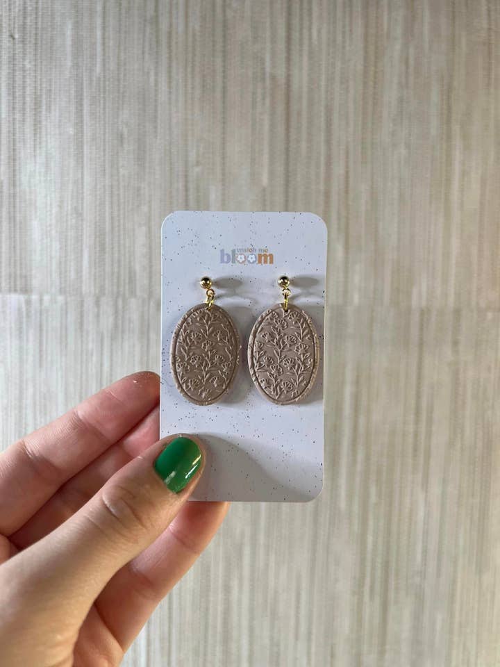 Wildflowers Polymer Clay Earrings | Singer Inspired for wholesale by Watch Me Bloom