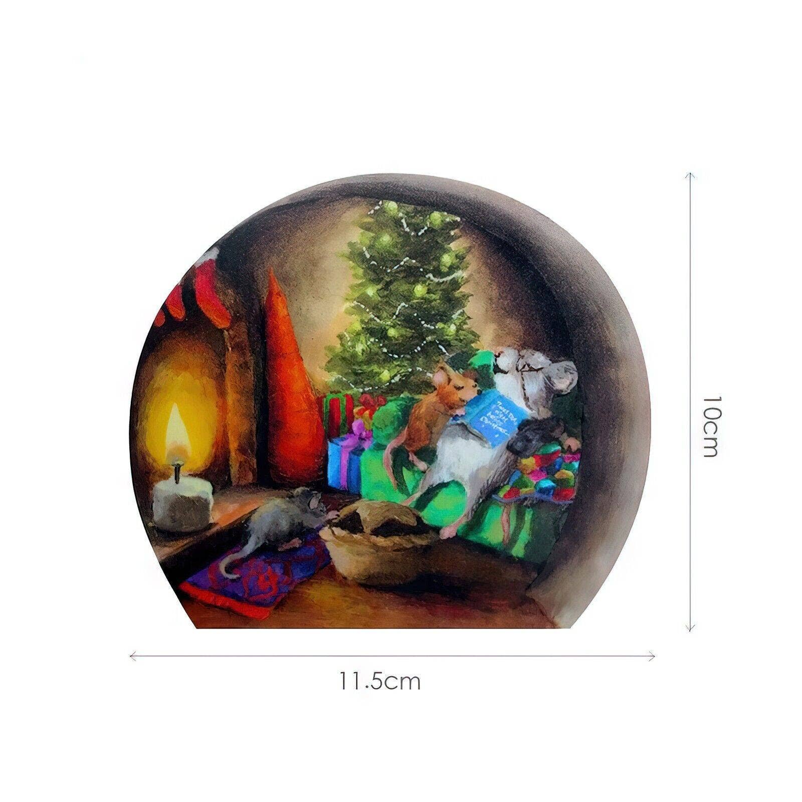 Wonderwallsboutique – wholesale Wall decal/stickers – 3D Cartoon Mouse Hole Wall Decals Removable Decor2