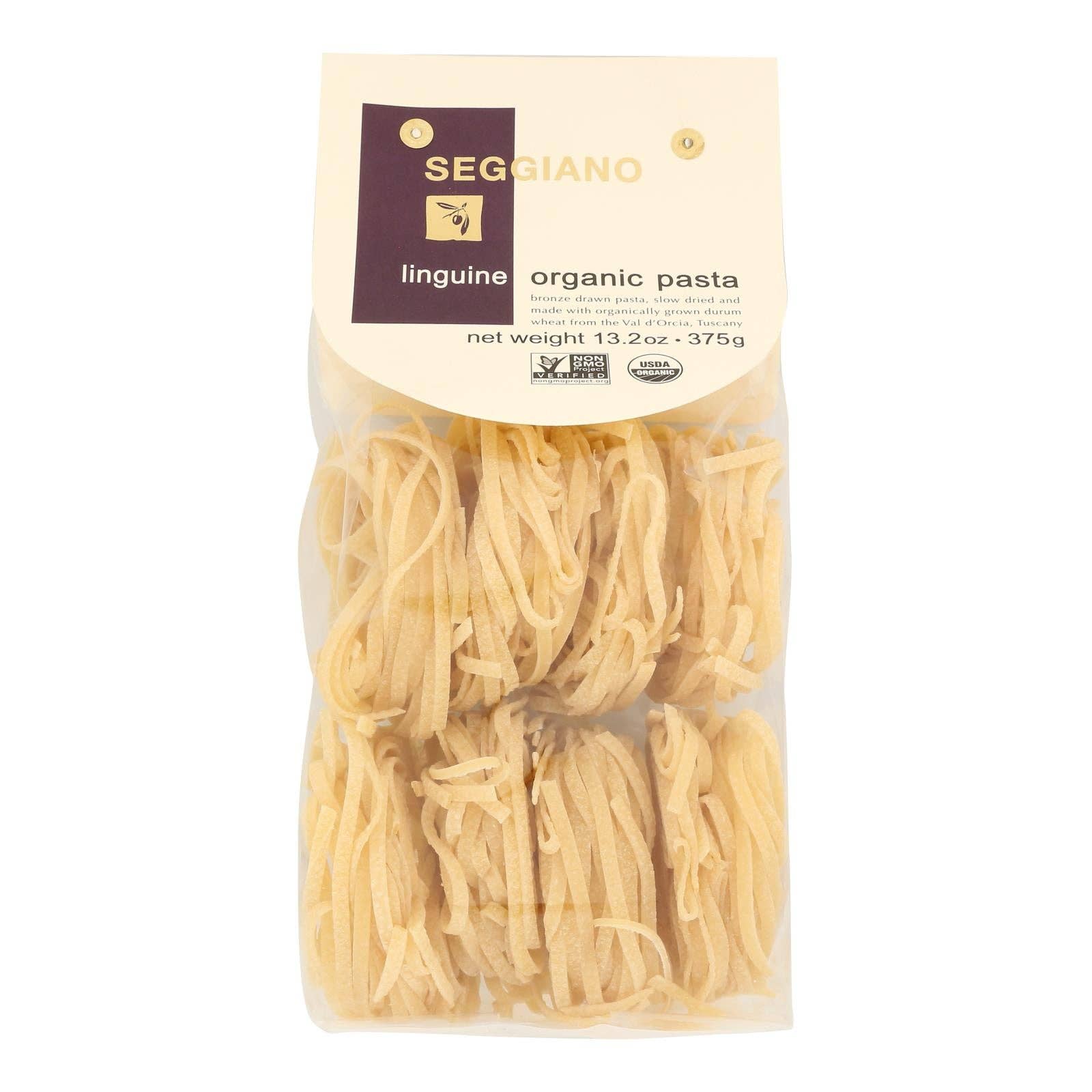 Everyday Supply Co - Wholesale Pasta - Seggiano - Pasta Organic Linguini - Case of 6 - 13.2 Ounces0
