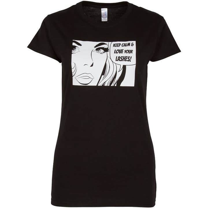 GladGirl "Keep Calm" T-Shirt - Comic Style for wholesale by GladGirl