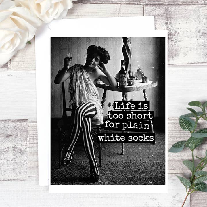 Life Is Too Short For Plain... for wholesale by Raven's Rest Studio