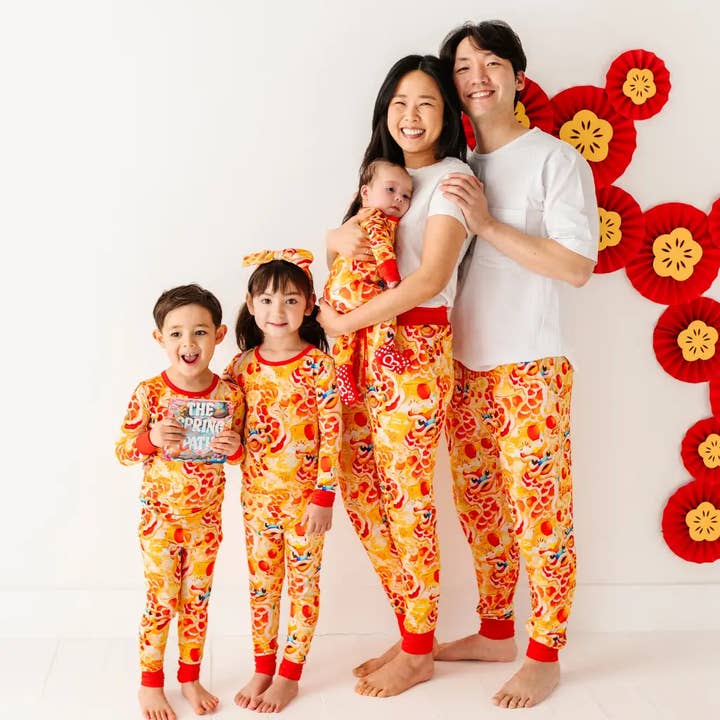 Dreambly Me - Wholesale Sleepsuit - Baby - Lion Dancers Convertible Baby Pajama3