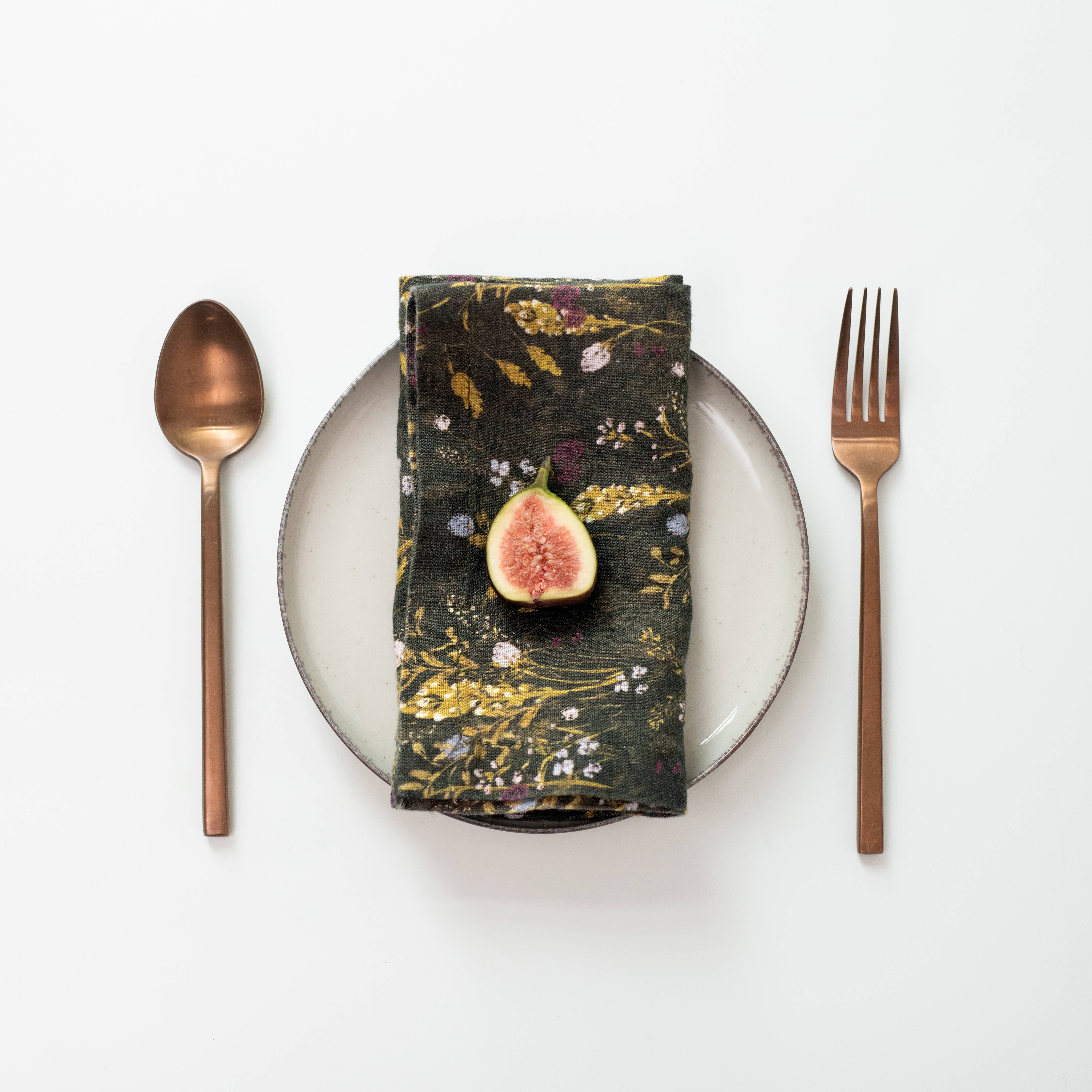 Linen Tales (We cover U.S. import duties) - Wholesale Dinner & Cloth Napkin - Woodland Linen Napkins Set of 20