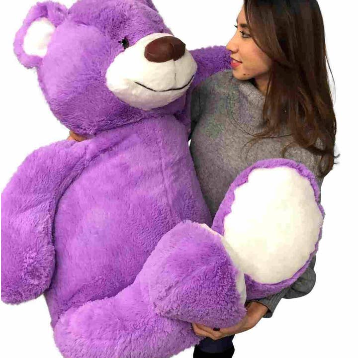 Big Plush - Wholesale Stuffed/Plush Toy - Kids & Baby - Big Plush 5 Foot Giant Purple Teddy Bear 60 Inches 152 cm