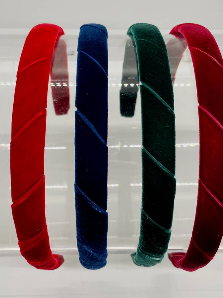 Faixa de veludo por atacado de Winn and William